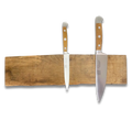 Magnetic Knife Strip Oak - Holds Up to 7 Knives (Knife not included)